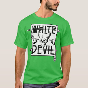 Camiseta Devil blanco