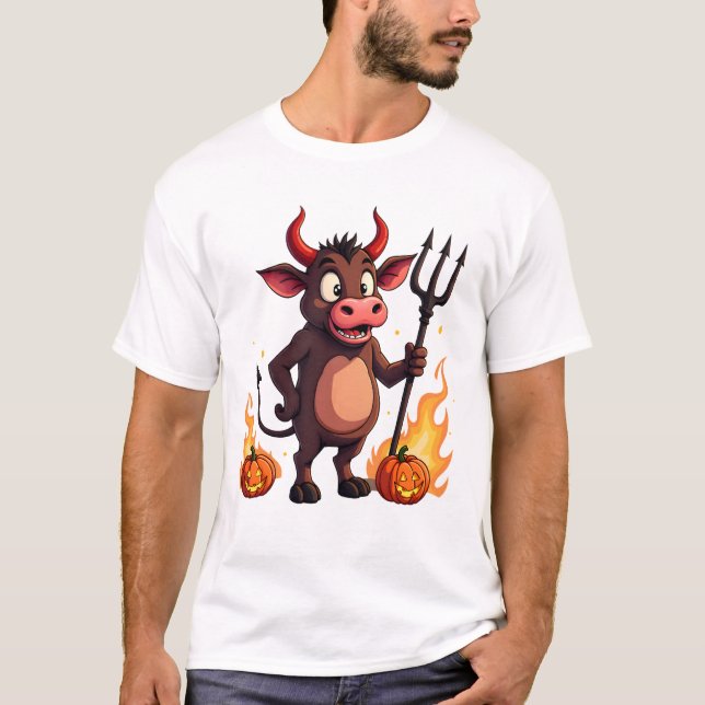 Camiseta Devil Cow Mischief (Anverso)