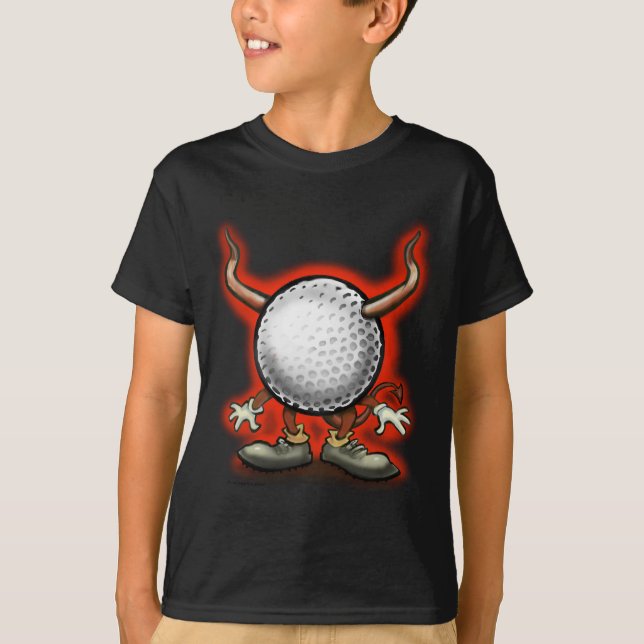 Camiseta Devil de Golf (Anverso)