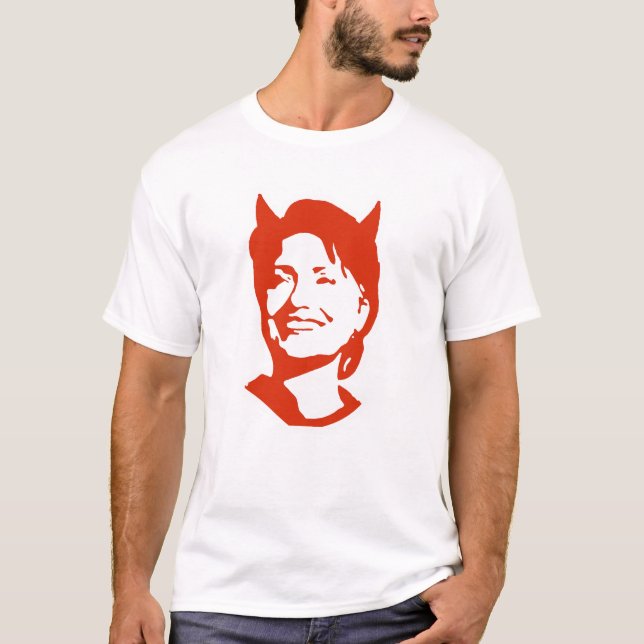 Camiseta devil_hillary (Anverso)