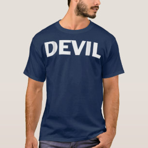 Camiseta Devil Lazy Halloween Costume Funny T 1752