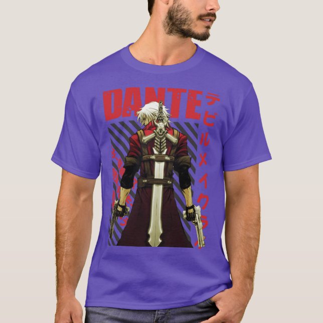 Camiseta Devil May Cry Dante Sparda (Anverso)