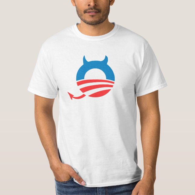 CAMISETA DEVIL OBAMA (Anverso)