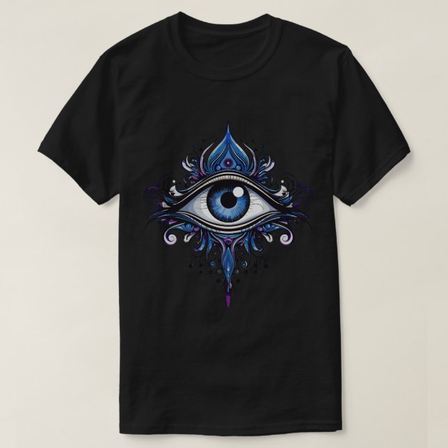 Camiseta Devil Purple Eye (Purple Edition) (Diseño del anverso)