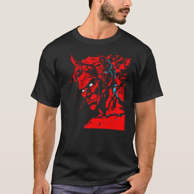 Camiseta Devil Red Demon Belphegor (Anverso)