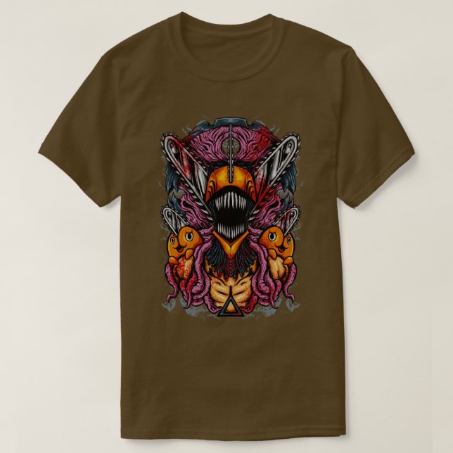 Camiseta devil release (Diseño del anverso)