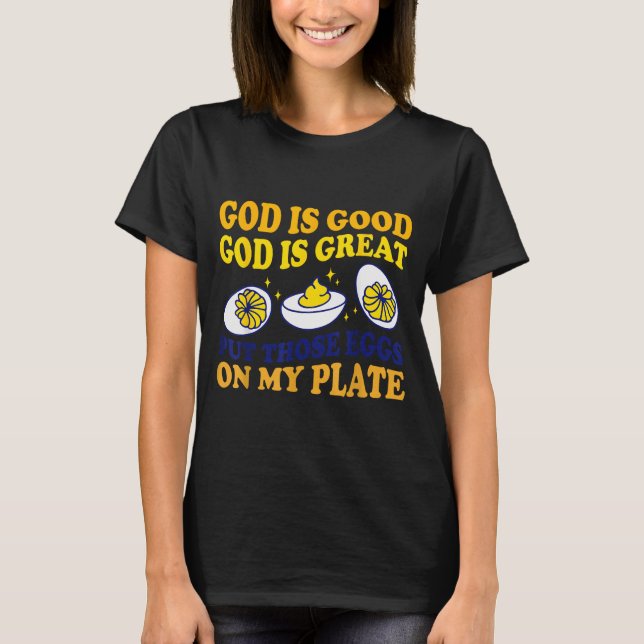 Camiseta Deviled Egg Lover Funny Foodie Humor Apparel Uni-a (Anverso)