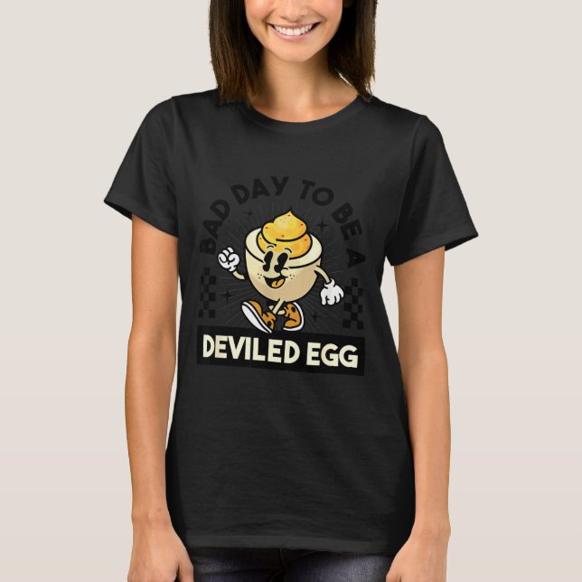 Camiseta Deviled Egg Thanksgiving Eggs For Men Women Funny  (Anverso)