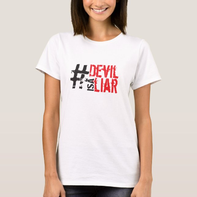 Camiseta #Devilisaliar (Anverso)