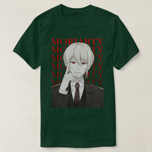 Camiseta Devilish Eyes Yuukoku no Moriarty Moriarty the Pat (Diseño del anverso)