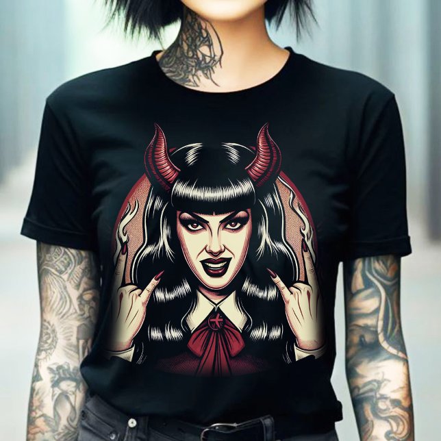 Camiseta Devilish Woman (Subido por el creador)