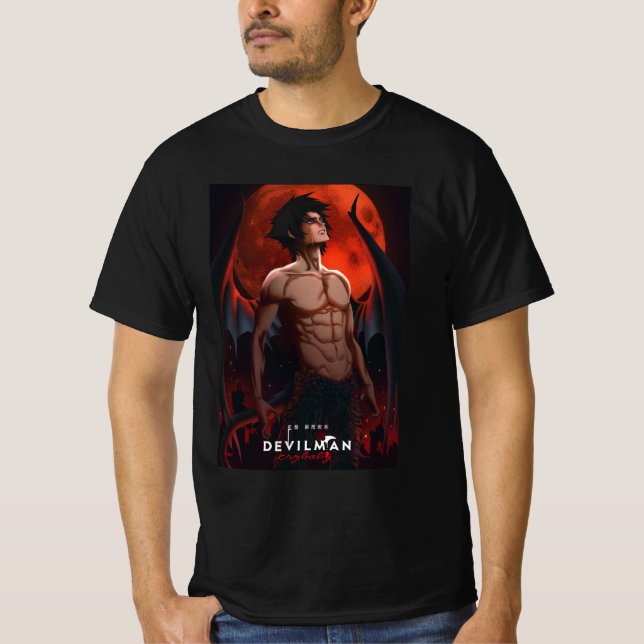 Camiseta Devilman crybaby 90s (Anverso)