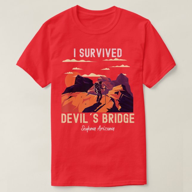 Camiseta Devils Bridge Hike Sedona Arizona Rock Country (Diseño del anverso)