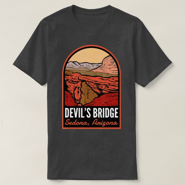 Camiseta Devils Bridge Sedona Arizona (Diseño del anverso)