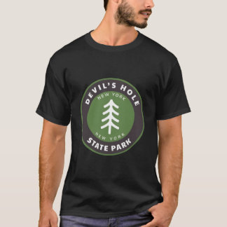 Camiseta Devil'S Hole State Park New York Ny Forest Tree Va