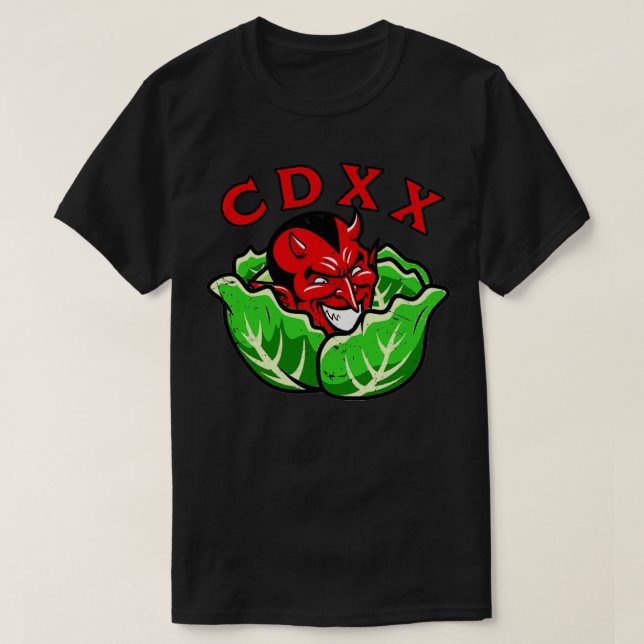 Camiseta Devils Lettuce (Diseño del anverso)