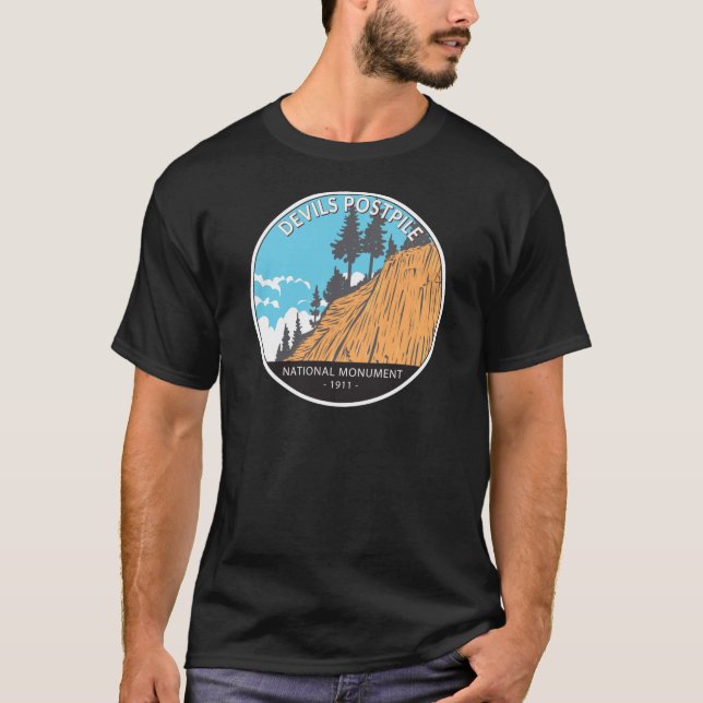Camiseta Devils Postpile Monumento Nacional Vintage (Anverso)