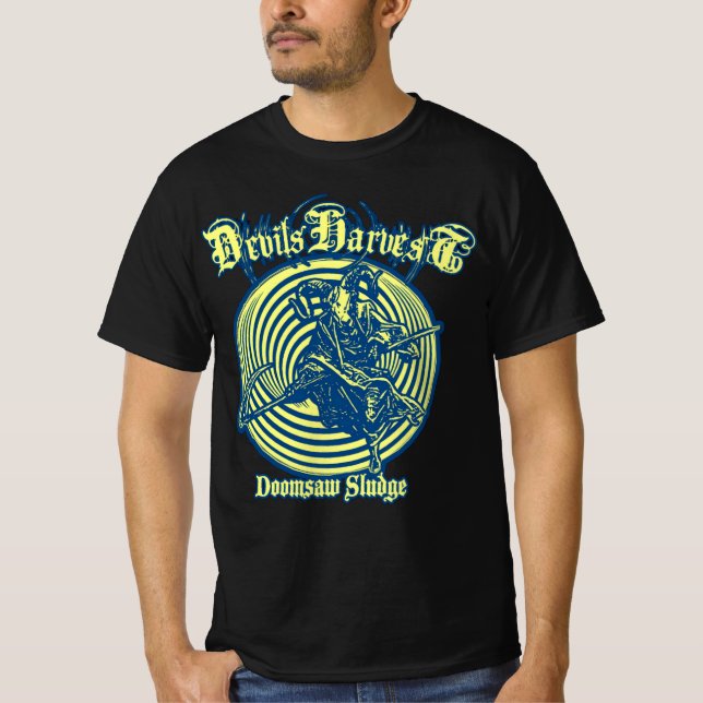 Camiseta DevilsHarvest - Reaping Goat  (Anverso)