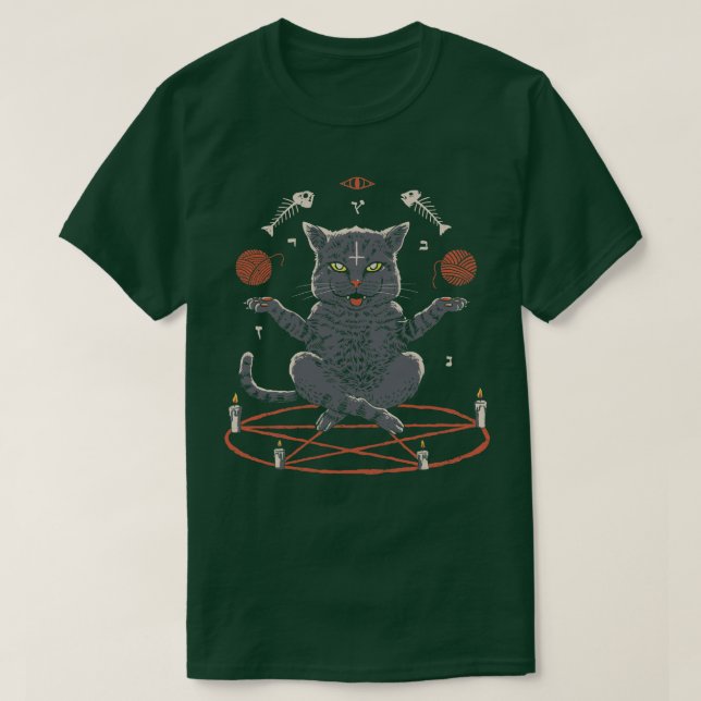 Camiseta Devious Cat (Diseño del anverso)