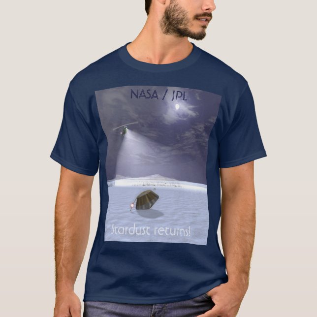 Camiseta ¡Devoluciones de Stardust! (Anverso)
