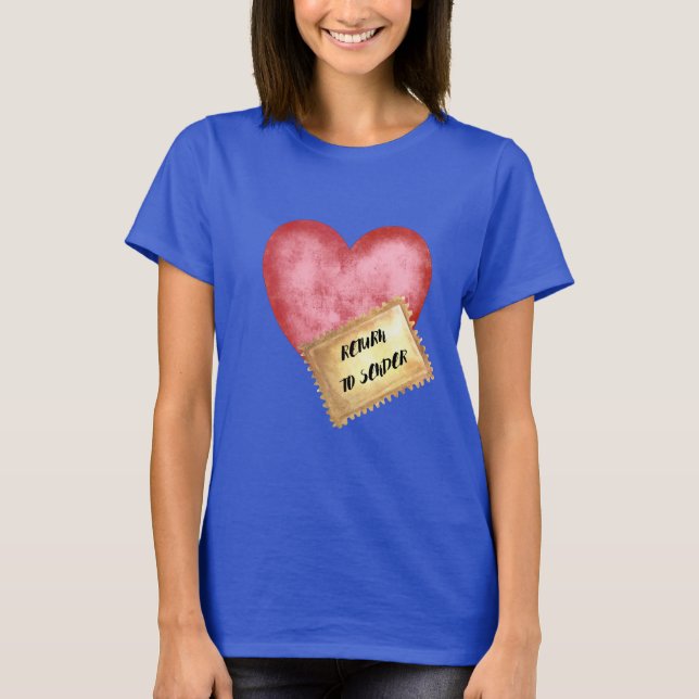 Camiseta Devolver al remitente T-Shirt (Anverso)