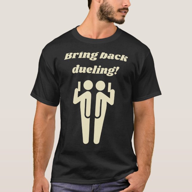 Camiseta Devolver el duelo (Anverso)