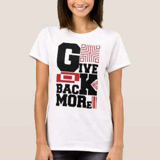 Camiseta Devolver más