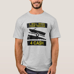 Camiseta Devolveré Tu Trailer En Efectivo - Bote divertida