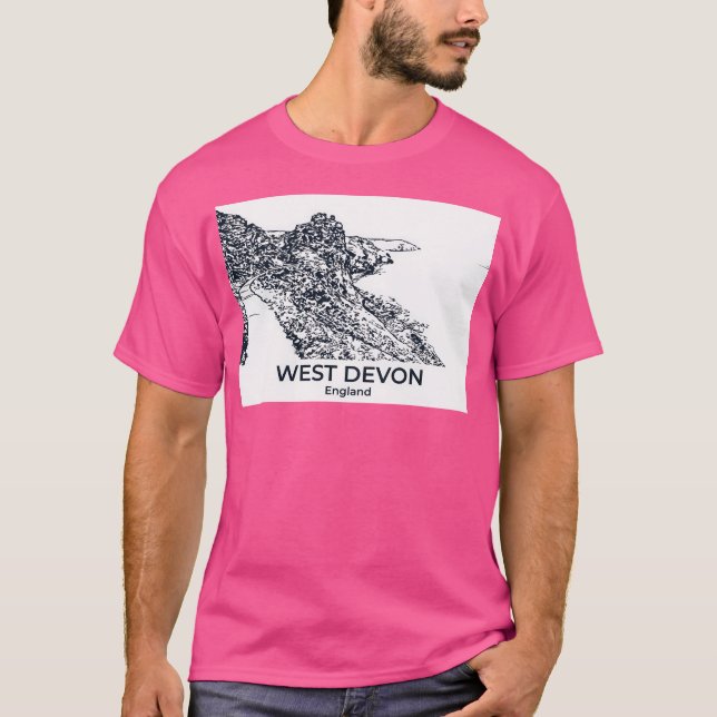 Camiseta Devon occidental - Inglaterra (Anverso)