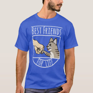 Camiseta Devon Re Cat Mejor Amigos Para La Vida Retro