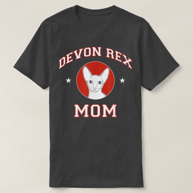 Camiseta Devon Re Cat Mom (Diseño del anverso)