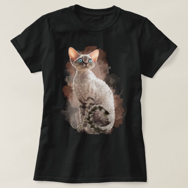 Camiseta Devon Rex Sofi (Diseño del anverso)