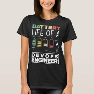 Camiseta DevOps Engineer Cloud Computing Date An Engineer