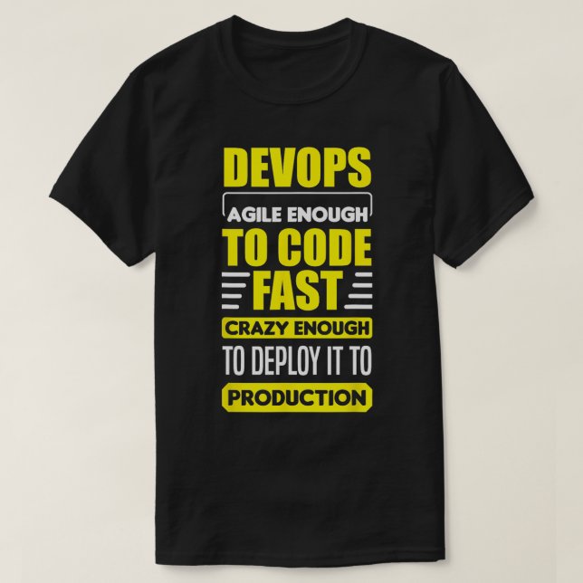 Camiseta DevOps Ingeniero Cloud Computing Agile Software De (Diseño del anverso)