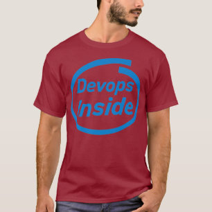Camiseta Devops Inside divertido programador desarrolla sof