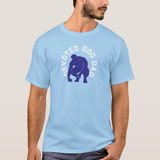 Camiseta Devoto Papá Perro Recoge Caca Sexy (Anverso)
