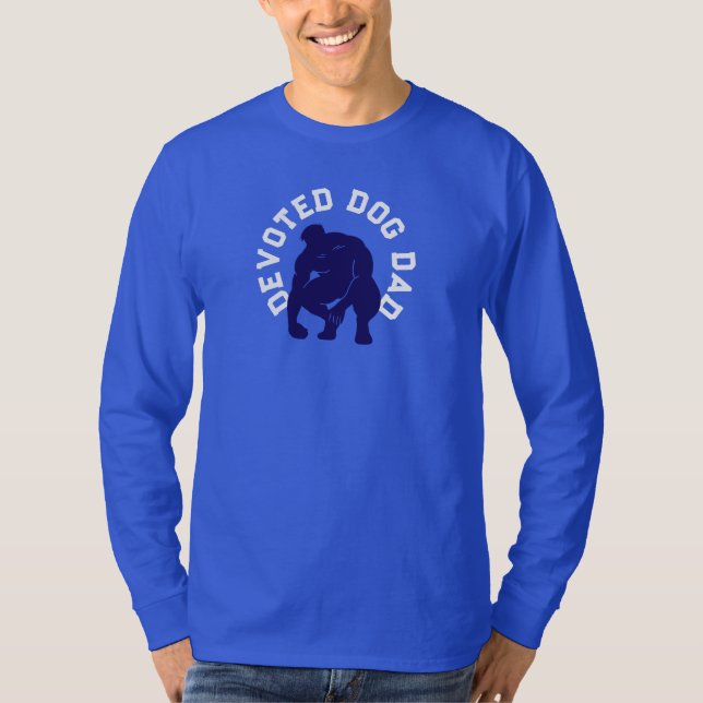 Camiseta Devoto Papá Perro Sexy Recoge Caca   (Anverso)