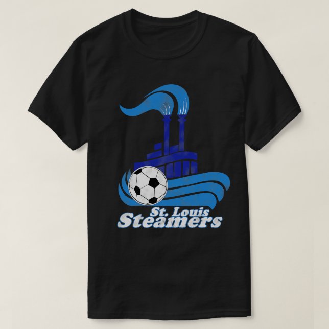 Camiseta Devuelva a MISL St Louis Steamers (Diseño del anverso)