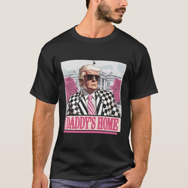 Camiseta Devuélvanse a EE. UU., papi en casa. (Anverso)