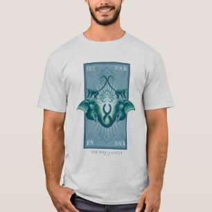 Camiseta Devuélvate tu alegría - El Lotus blanco