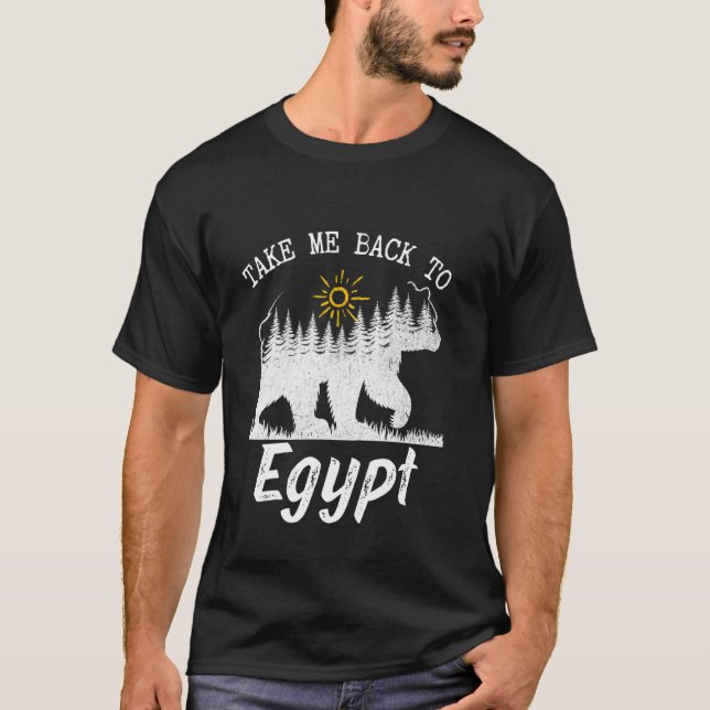 Camiseta Devuélveme A Egipto Vintage Egypt Vacation (Anverso)