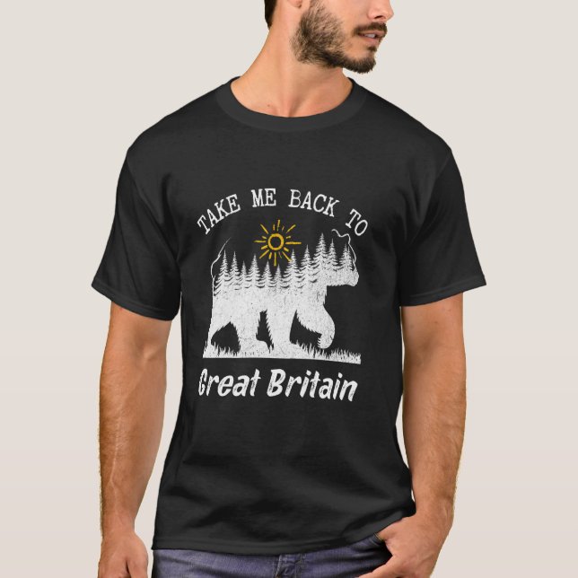 Camiseta Devuélveme A Gran Bretaña Vintage Vacations (Anverso)