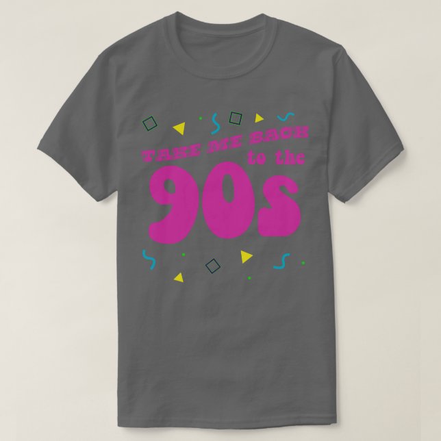Camiseta Devuélveme A La Nostalgia De Los Años 90 (Diseño del anverso)