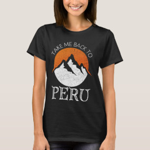 Camiseta Devuélveme A Perú Vintage Peru Vacation