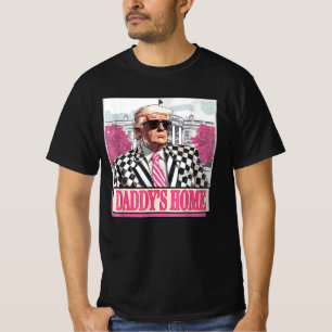 Camiseta Devuélvese A Estados Unidos El Rosa Funny De Papá