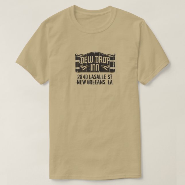 Camiseta Dew Drop Inn New Orleans (Diseño del anverso)