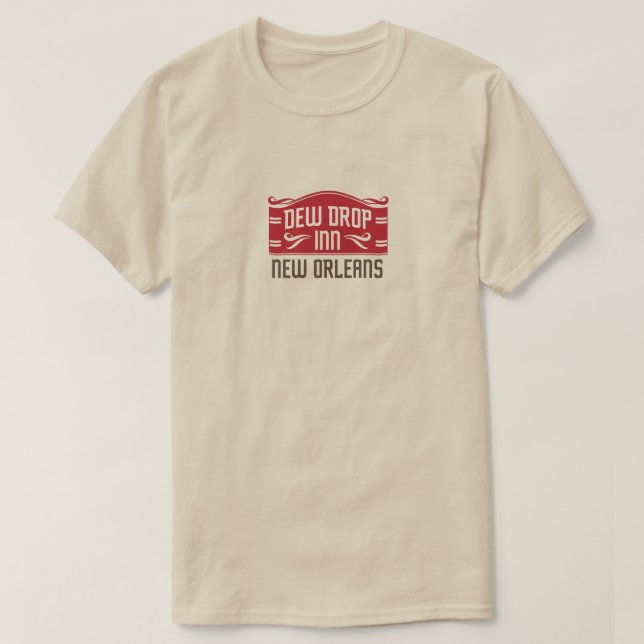 Camiseta Dew Drop Inn New Orleans (Diseño del anverso)