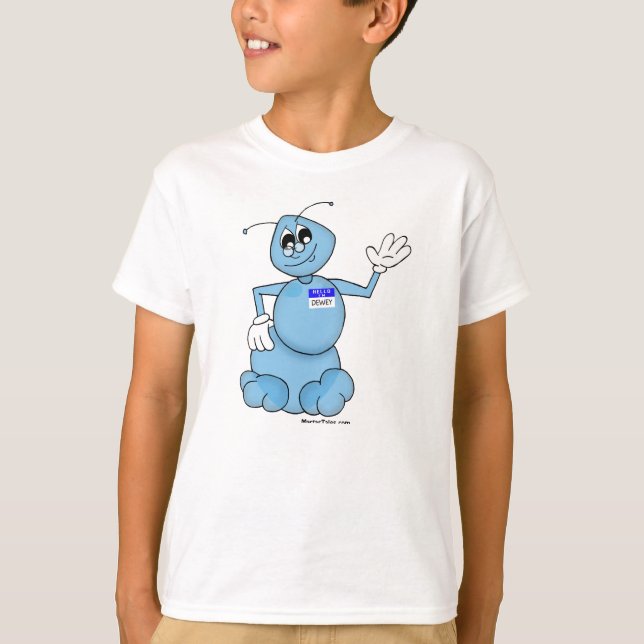 Camiseta Dewey The Waterbug Boy's T-Shirt (Anverso)