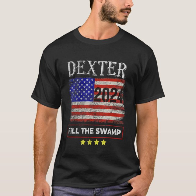 Camiseta Dexter 2024 Rellene El pantano (Anverso)