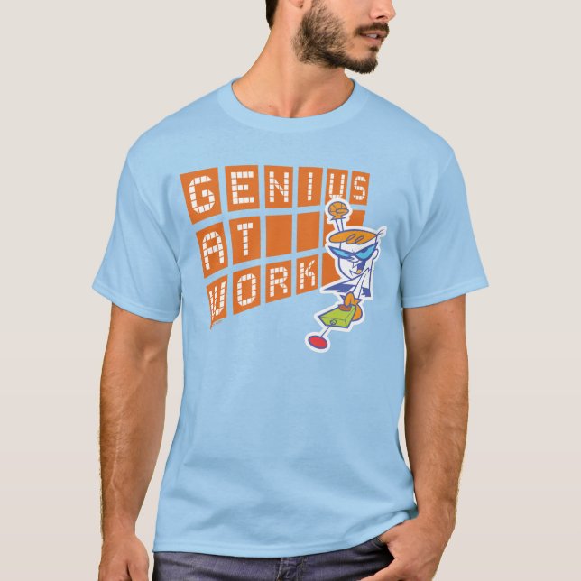 Camiseta Dexter "Genius In Work" (Anverso)